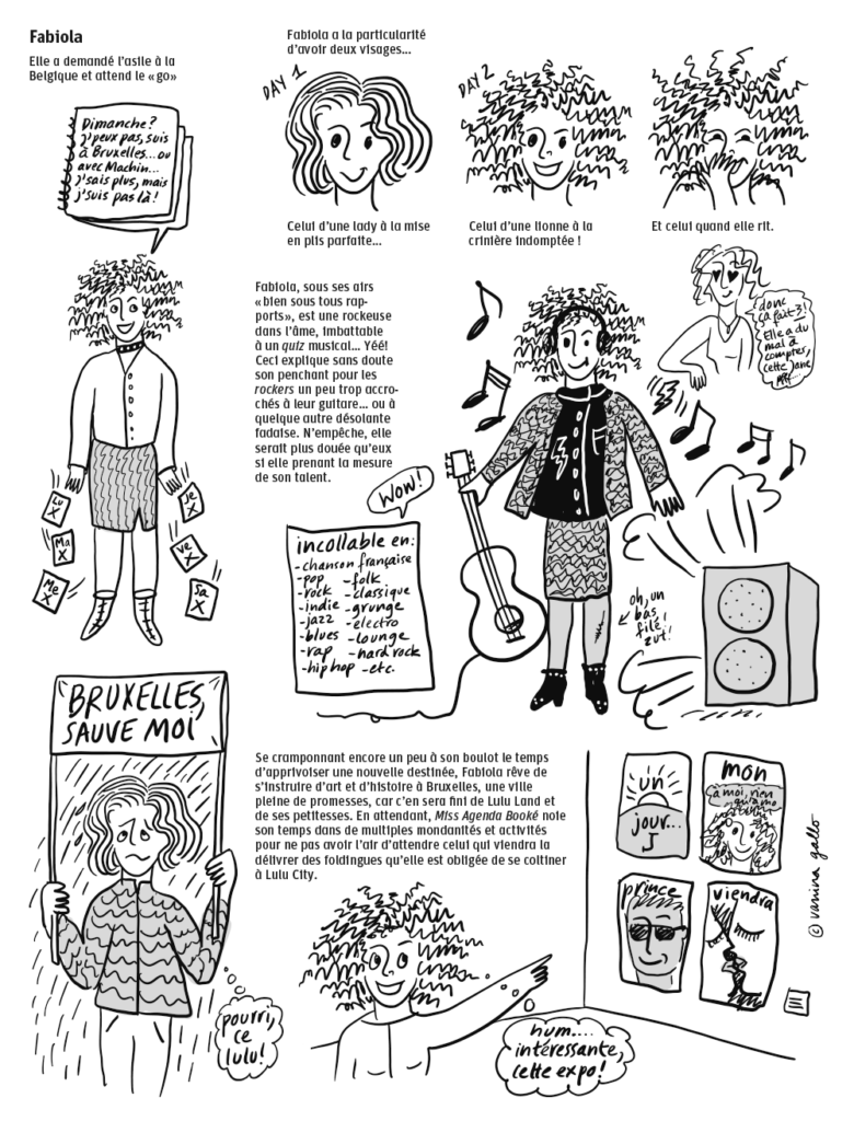 « Girls qui roulent », un roman graphique de Vanina Gallo. Épisode 11, Fabiola.
