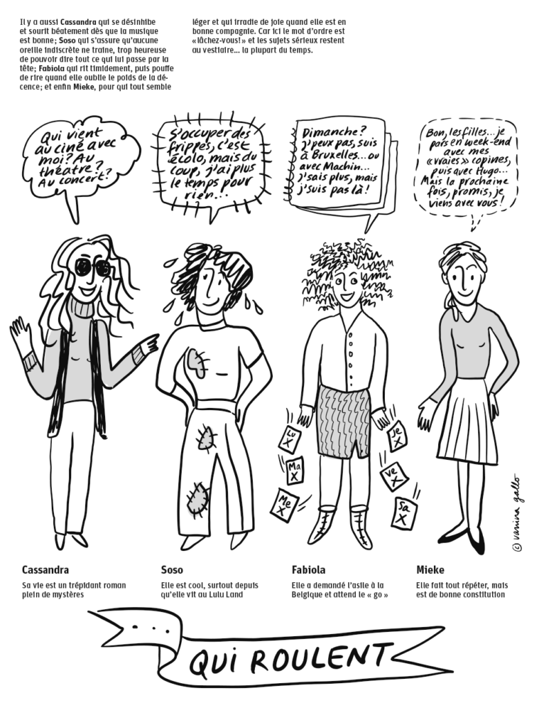 « Girls qui roulent », un roman graphique de Vanina Gallo